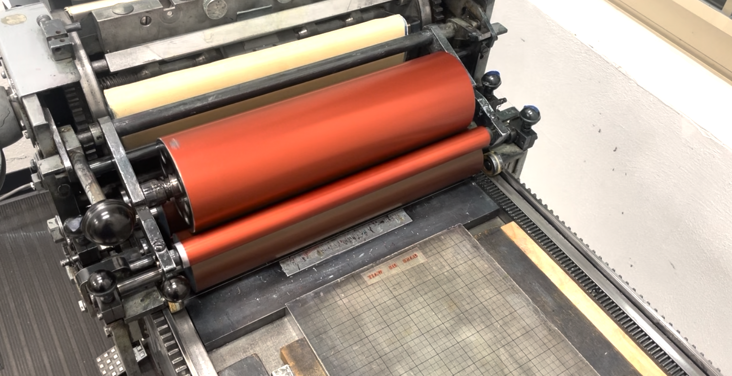 Rollers, Vandercook Press