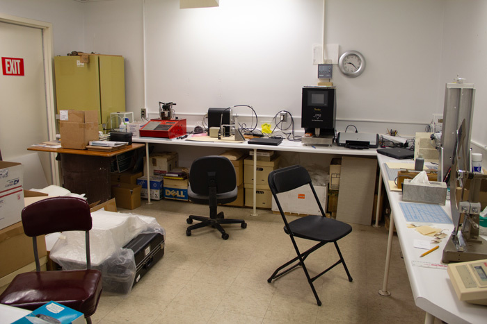 Research Lab at UICB Paper Facility