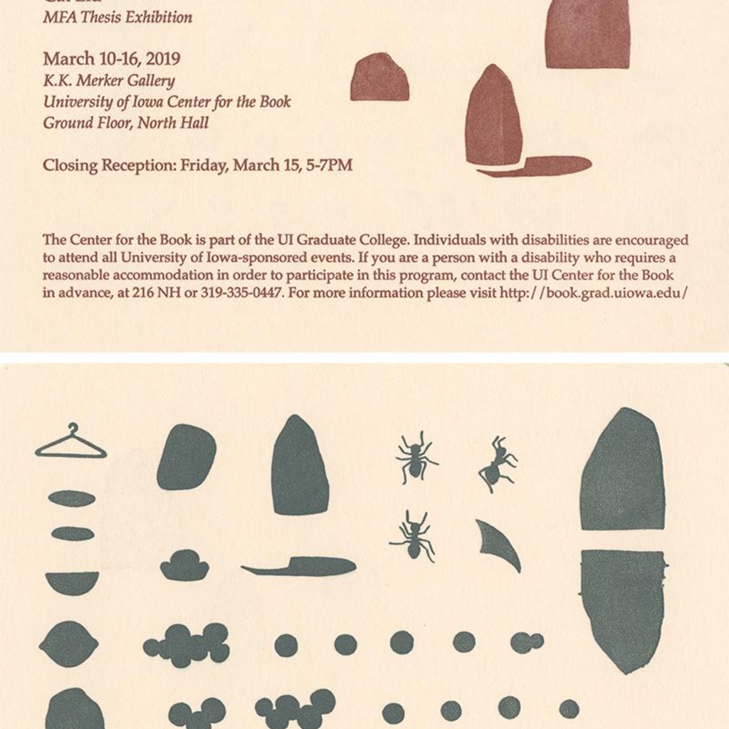 It Should Be Familiar: MFA Thesis Exhibition by Cat Liu promotional image