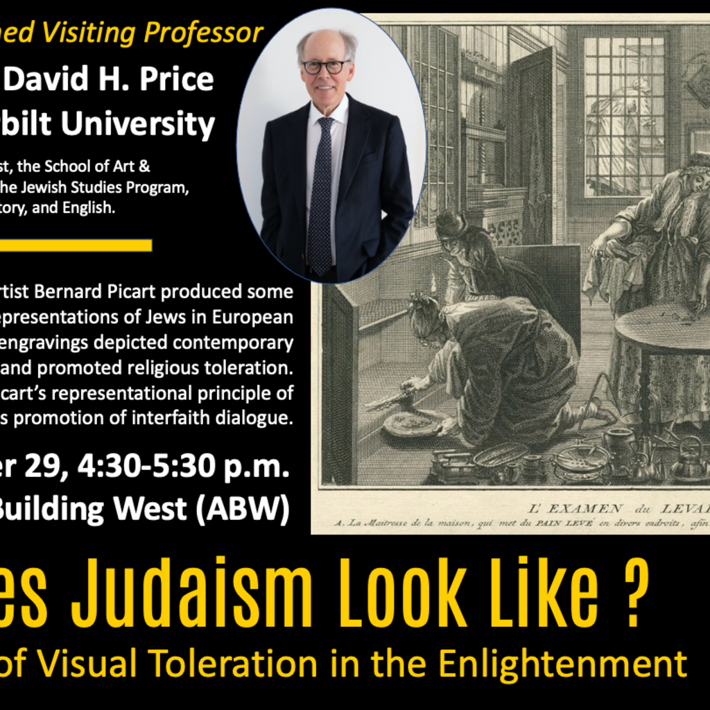 What Does Judaism Look Like? The Invention of Visual Toleration in the Enlightenment promotional image