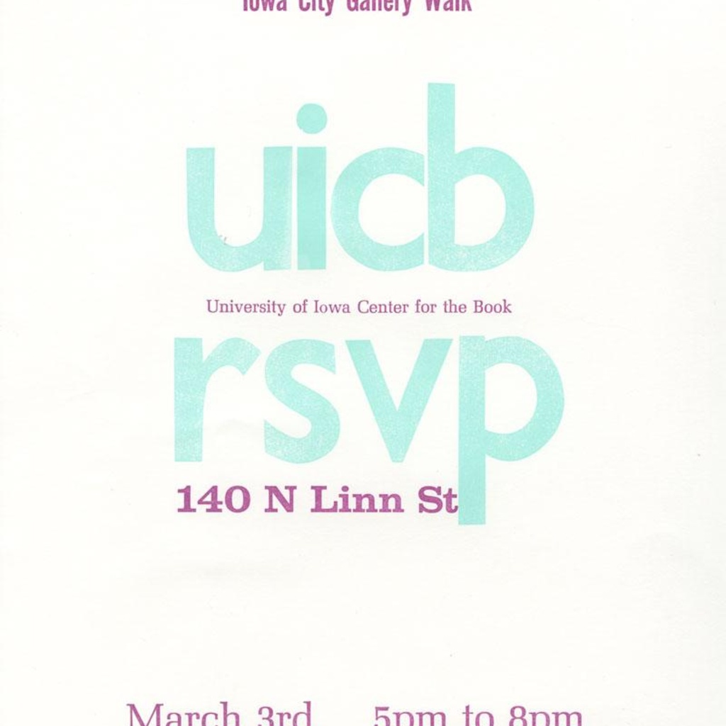 UICB @ RSVP - Spring Gallery Walk promotional image