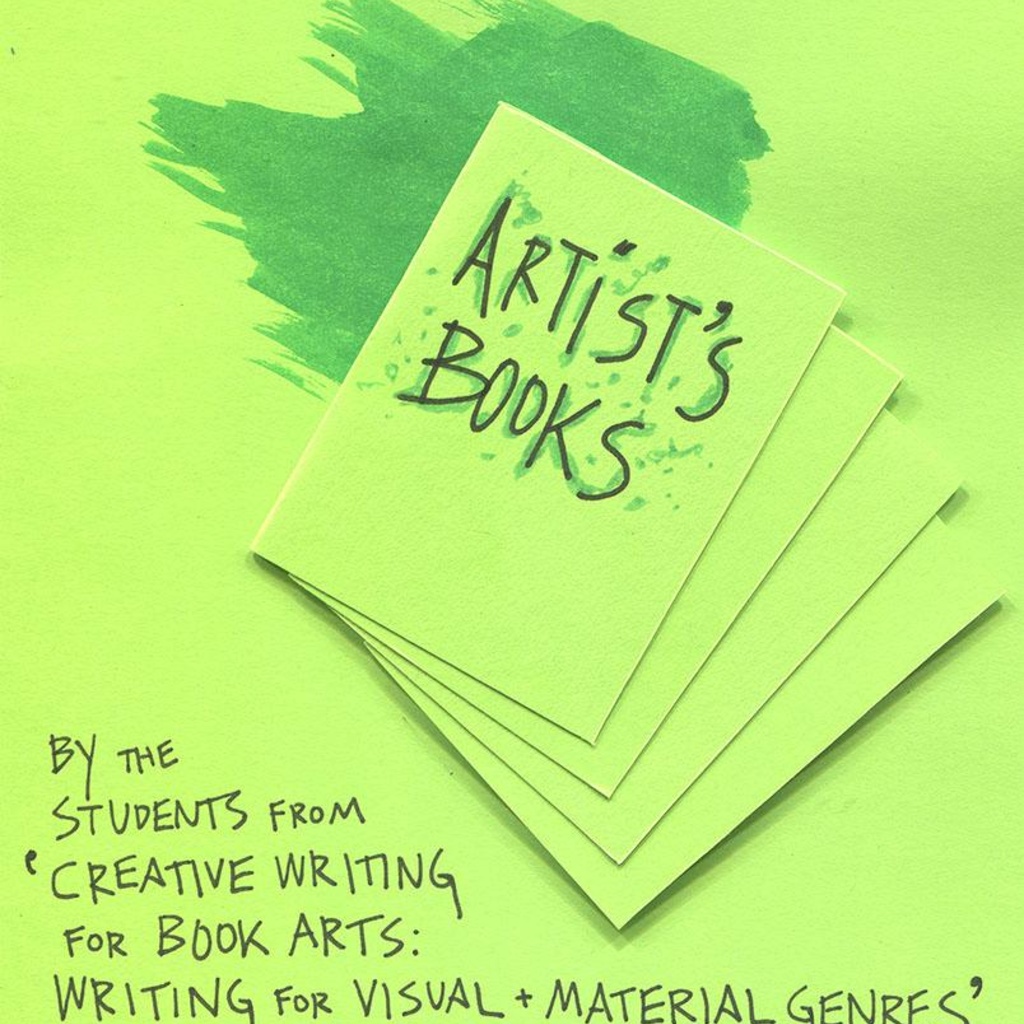 Creative Writing for Book Arts students to show work at Prairie Lights promotional image